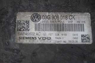 5WP45602AC Блок управления двигателем Volkswagen Passat B6 Арт e7054603, вид 5
