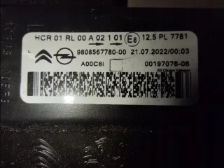9808567780-00 Фара левая Citroen jumpy 3 Арт e7159088, вид 14