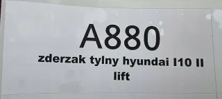86611-B9500 Бампер задний Hyundai i10 2 Арт e7174867, вид 9