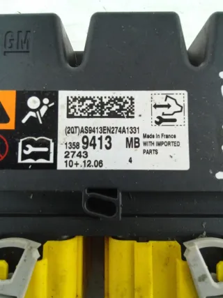 13589413 Блок AirBag Opel Zafira C Арт e7180011, вид 2