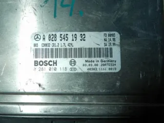 0281010118 A0285451932 Блок управления двигателем Mercedes A W168 Арт e7184523, вид 4