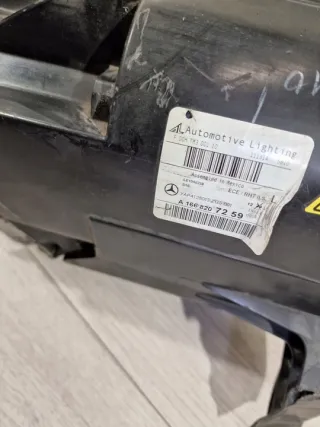 A1668207259 Фара левая Mercedes ML/GLE W166 Арт e7186402, вид 6