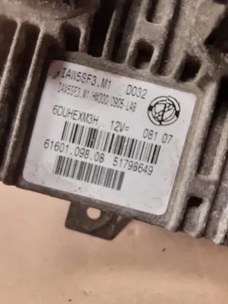51784956 IAW5SF3M1 Блок управления двигателем Fiat Punto 2 Арт e7187817, вид 3