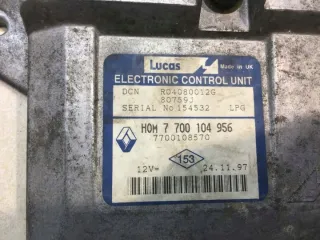 7700104956 7700108570 Блок управления двигателем Renault Kangoo 1 Арт e7210565, вид 2