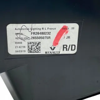 265505075R Фонарь задний правый Renault Talisman 1 Арт e7224261, вид 15