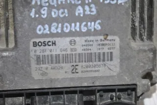 0281011646 Блок управления двигателем Renault Megane 2 Арт e7418810, вид 3