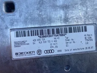 4L0910731K 4E0035729 Блок комфорта Audi Q7 4L Арт e7505700, вид 2