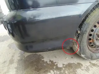 NH629M Бампер задний Honda Stream 1 Арт e7547299, вид 5