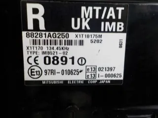 22611AK360 88281AG250 Блок управления двигателем Subaru Legacy 4 Арт e7547984, вид 2