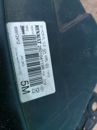 260108934R 260608819R Фара правая Renault Espace 5 Арт e7550362, вид 2