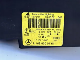A1698200161 Фара левая Mercedes A W169 Арт e7559692, вид 5