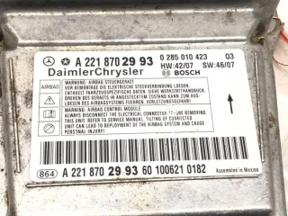 A2218702993 Блок AirBag Mercedes S W221 Арт e7671150, вид 4