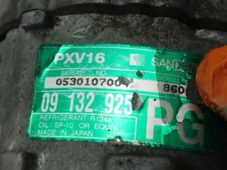09132925 Компрессор кондиционера Opel Astra G Арт e7685606, вид 8