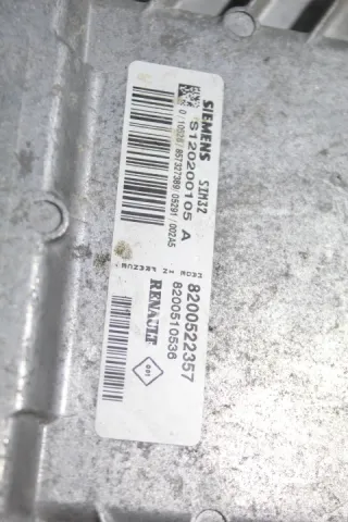 S120200105A Блок управления двигателем Renault Clio 3 Арт e7689308, вид 4