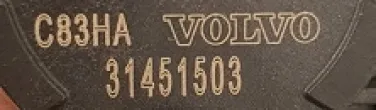 31451503 Датчик удара Volvo S60 3 Арт e7697733, вид 2
