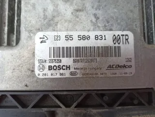 55580831 0281017961 Блок управления двигателем Opel Corsa D Арт e7714122, вид 4