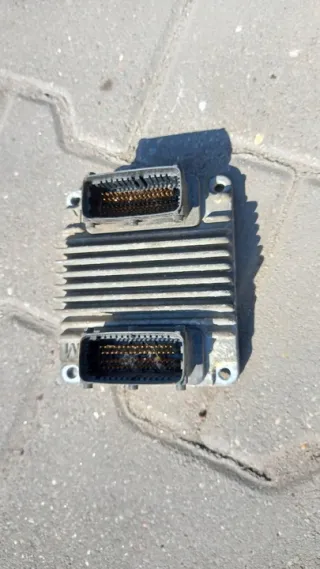 12214860 Блок управления двигателем Opel Astra G Арт e7811941, вид 1