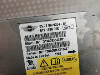 9809354 611158000K 31980935401B Блок AirBag MINI Cooper R56 Арт e7835511, вид 2