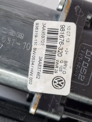 3AA959701 3C0959793B Моторчик стеклоподъемника Volkswagen Passat B7 Арт e7947453, вид 5
