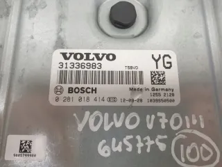 0281018414 31336983 Блок управления двигателем Volvo V40 2 Арт e7995774, вид 2