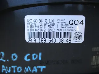 A6401500134 1695451908 A1695400848 Блок управления двигателем Mercedes A W169 Арт e8078262, вид 6