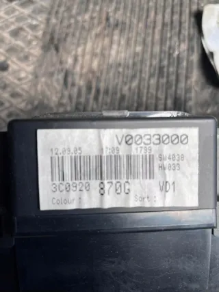 3C0920870G Щиток приборов (приборная панель) Volkswagen Passat B6 Арт e8141638, вид 1