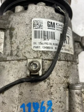 13450514 Компрессор кондиционера Opel Zafira C Арт e8148527, вид 2