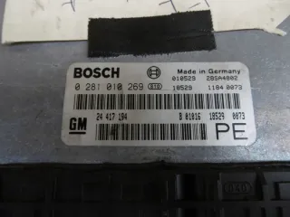 0281010269 24417194 Блок управления двигателем Opel Vectra B Арт e8164349, вид 3