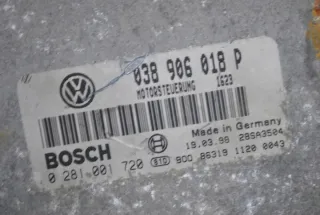038906018P Блок управления двигателем Volkswagen Passat B5 Арт e8165915, вид 3