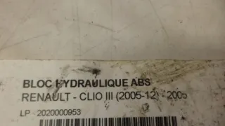 0265800411 8200334969 0265231516 Блок ABS Renault Clio 3 Арт e8239481, вид 5