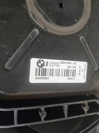 7600511 8642143 Радиатор (основной) BMW i3 Арт e8399425, вид 2