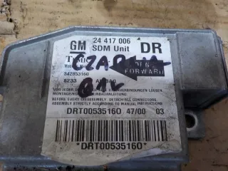 24417006 Блок AirBag Opel Corsa C Арт e8432472, вид 2