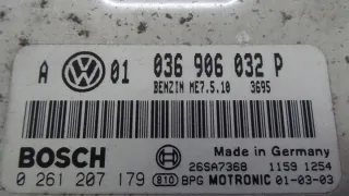 036906032P 0261207179 Блок управления двигателем Volkswagen Golf 4 Арт e8457172, вид 4