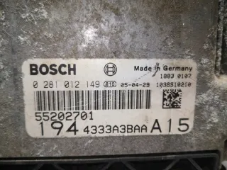 0281012149 55202701 Блок управления двигателем Fiat Croma 2 Арт e8465051, вид 2