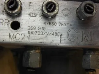 0265956487 476607FY9A 0265294132 Блок ABS Nissan X-Trail T32 Арт e8515206, вид 3