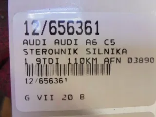 038906018DG 1,9TDI 0281001808 Блок управления двигателем Audi A6 C5 (S6,RS6) Арт e8558553, вид 6