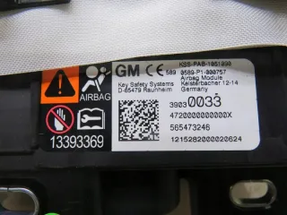 39030033 Подушка безопасности Opel Astra K Арт e8585798, вид 2