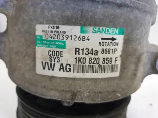 1KO820859F Компрессор кондиционера Audi A3 8P Арт e8599560, вид 2