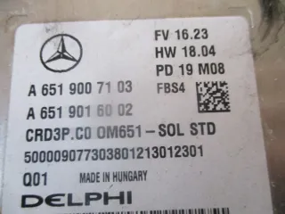 A6519007103 A6519016002 Блок управления двигателем Mercedes Sprinter W907/910 Арт e8622339, вид 2