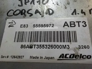 55595972 Блок управления двигателем Opel Corsa D Арт e8675095, вид 3