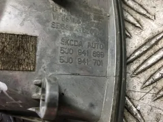 5J0941699 Фара противотуманная левая Skoda Fabia 2 Арт e8717264, вид 3
