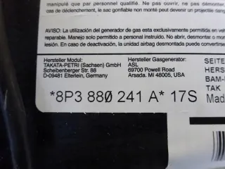8P3880241A Подушка безопасности Audi A3 8P Арт e8718229, вид 2