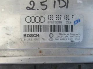 4B0907401F 0281001781 Блок управления двигателем Audi A6 C5 (S6,RS6) Арт e8762161, вид 2