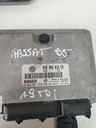 038906018EH 0281001960 Блок управления двигателем Volkswagen Passat B5 Арт e8764557, вид 2
