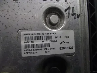 52003423 Блок управления двигателем Fiat Panda 3 Арт e8860592, вид 2