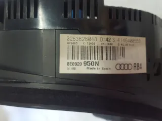  8E0920950N Щиток приборов (приборная панель) Audi A4 B6 Арт e8909218, вид 3