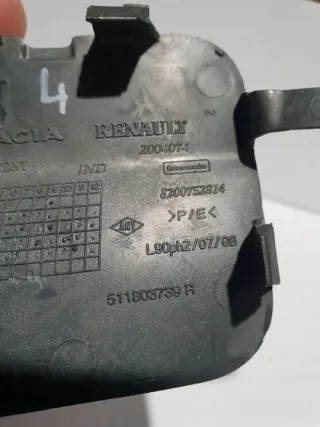 8200752814 Бампер передний Dacia Logan 1 Арт e8928138, вид 9