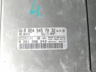 A0245457032 0261206243 26RT5251 Блок управления двигателем Mercedes S W220 Арт e8928529, вид 5
