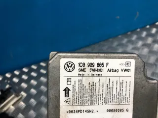 1C0909605F Блок AirBag Skoda Superb 1 Арт e8956905, вид 2