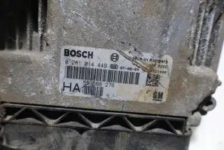 0281014449 Блок управления двигателем Opel Vectra C  Арт e8987433, вид 4